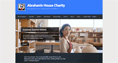 Desktop Screenshot of abrahamshouse.org